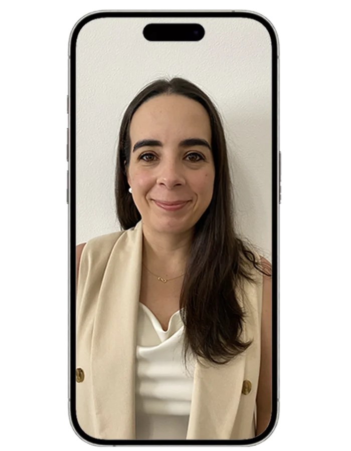 Selfie real de Mariana